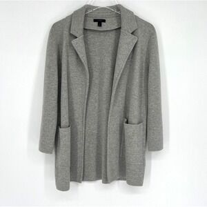 J. Crew Cardigan Womens S Sophie Sweater Blazer Gray Wool‎ Blend Classic Career